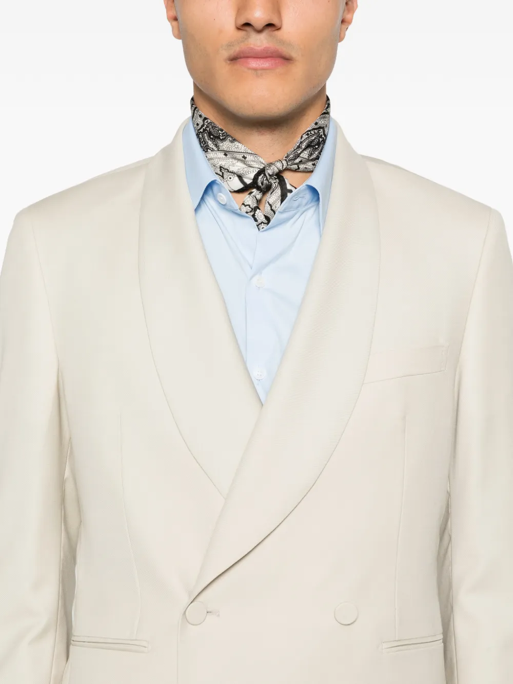 Tagliatore Blazer met dubbele rij knopen Beige