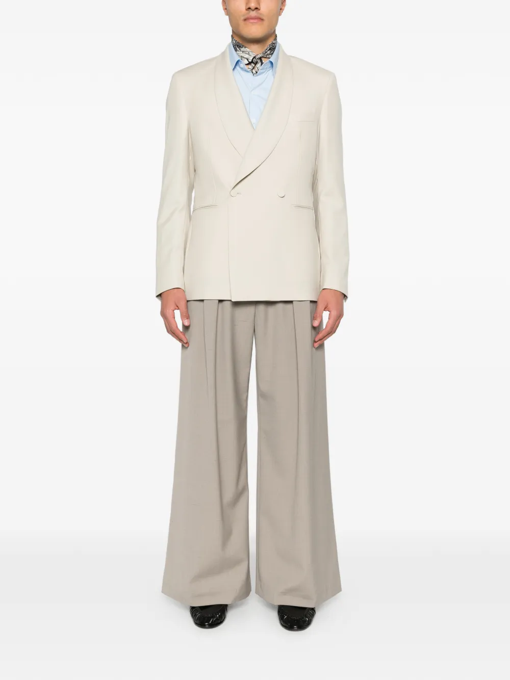 Tagliatore Blazer met dubbele rij knopen Beige