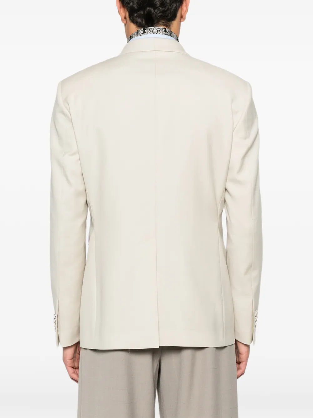 Tagliatore Blazer met dubbele rij knopen Beige