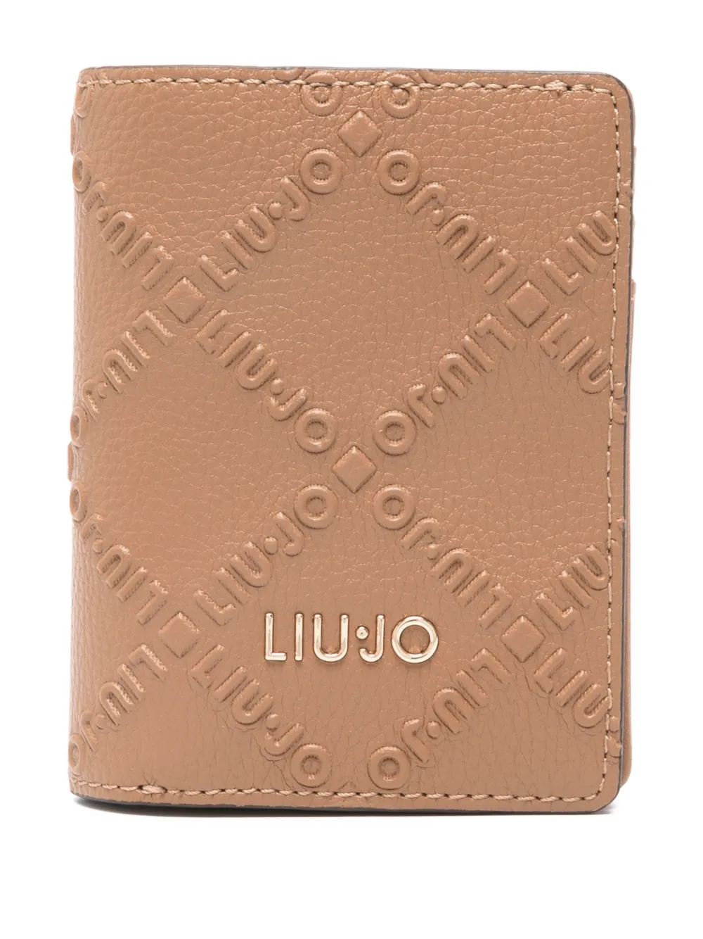 LIU JO logo-embossed wallet | Neutrals | Image 1