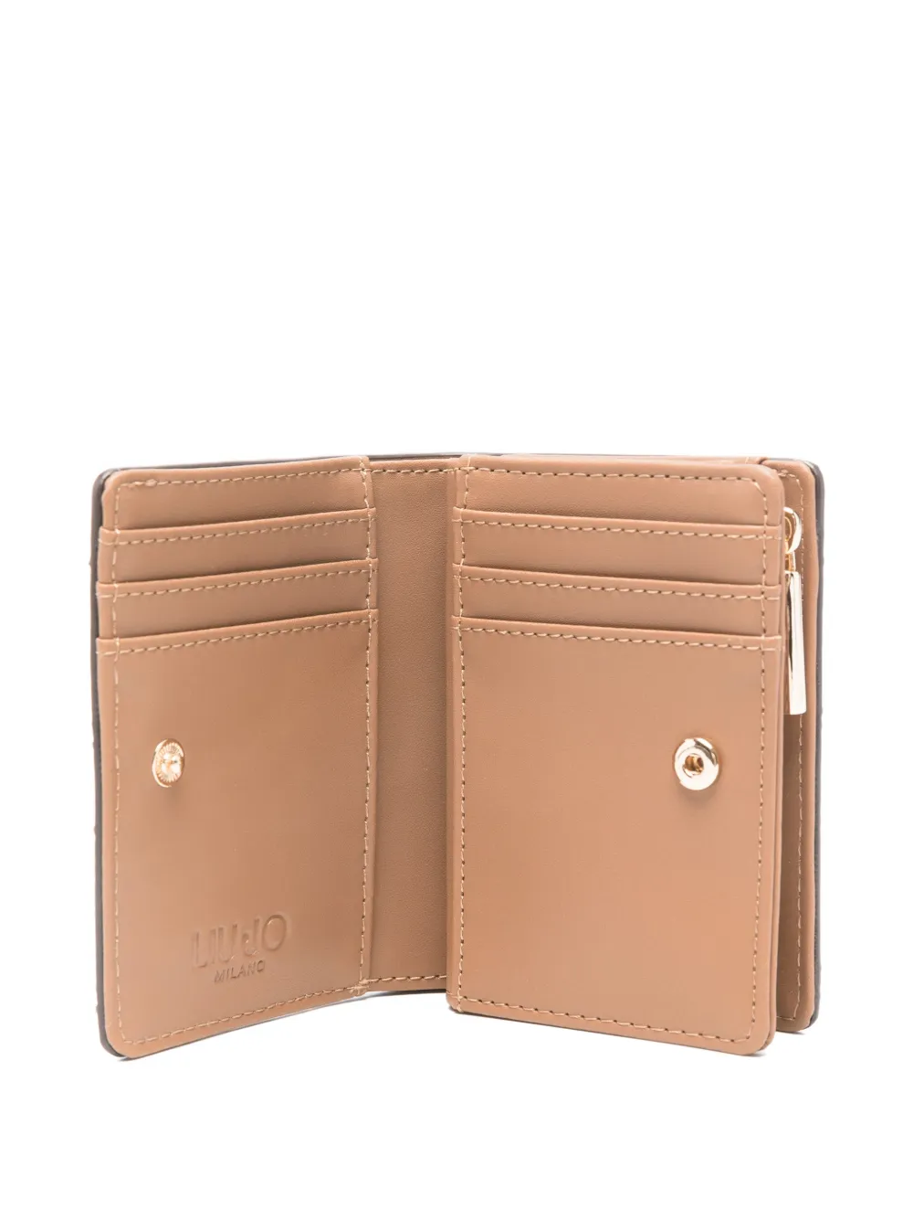  Liu Jo Logo-embossed Wallet - Neutrals 