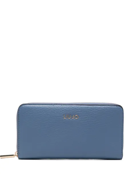 LIU JO zip leather wallet