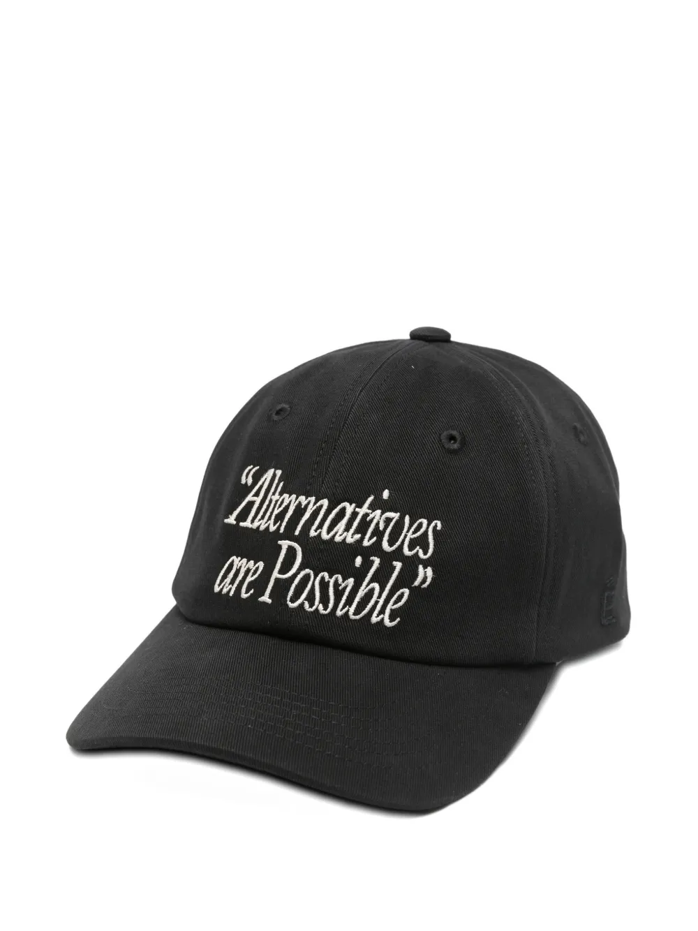  études Studio Embroidered Baseball Cap - Black 