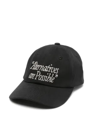 Ann Demeulemeester Heavy Cotton Canvas Hat | Black | FARFETCH NO
