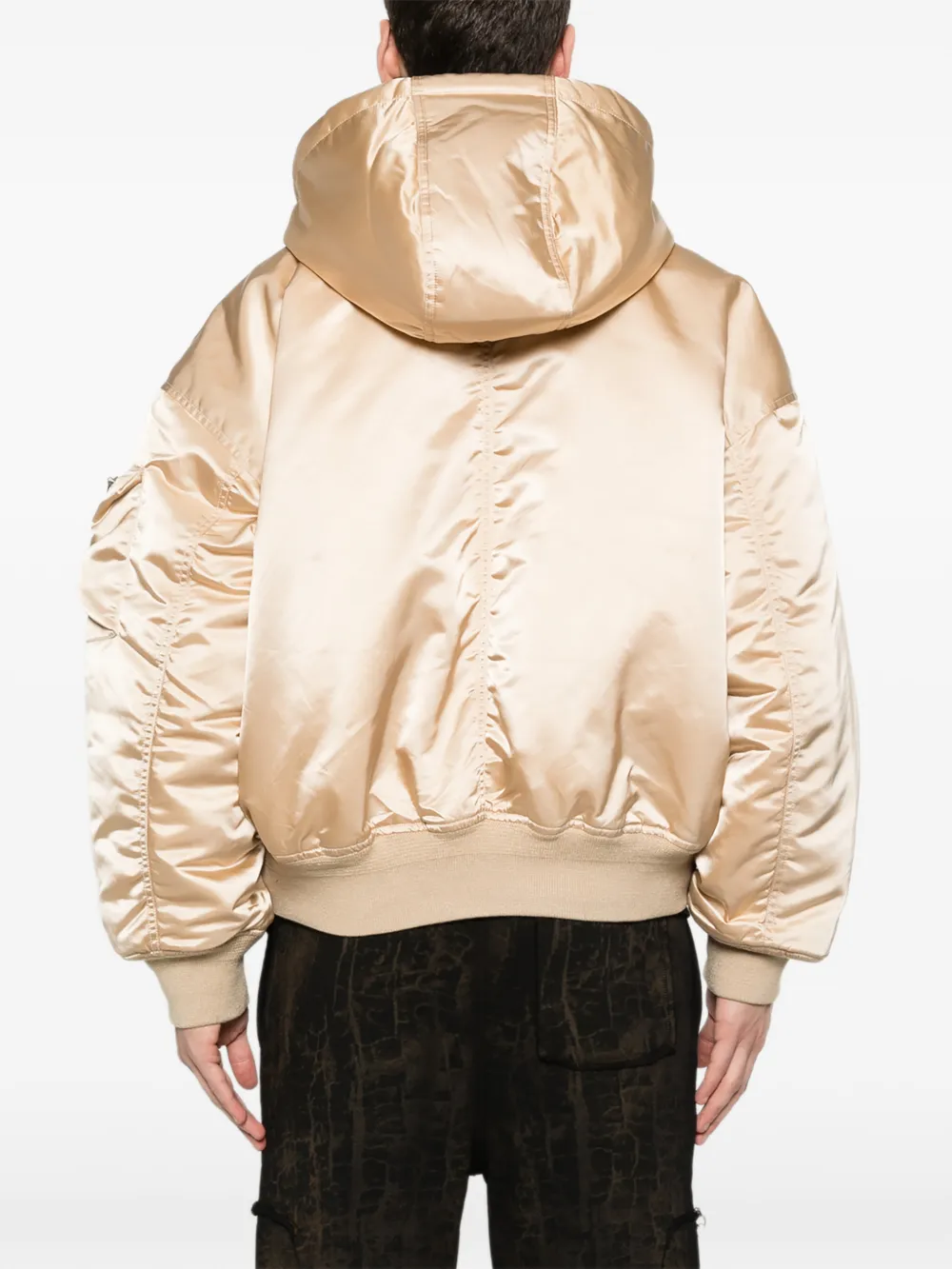 Études Studio Bomberjack met capuchon Beige