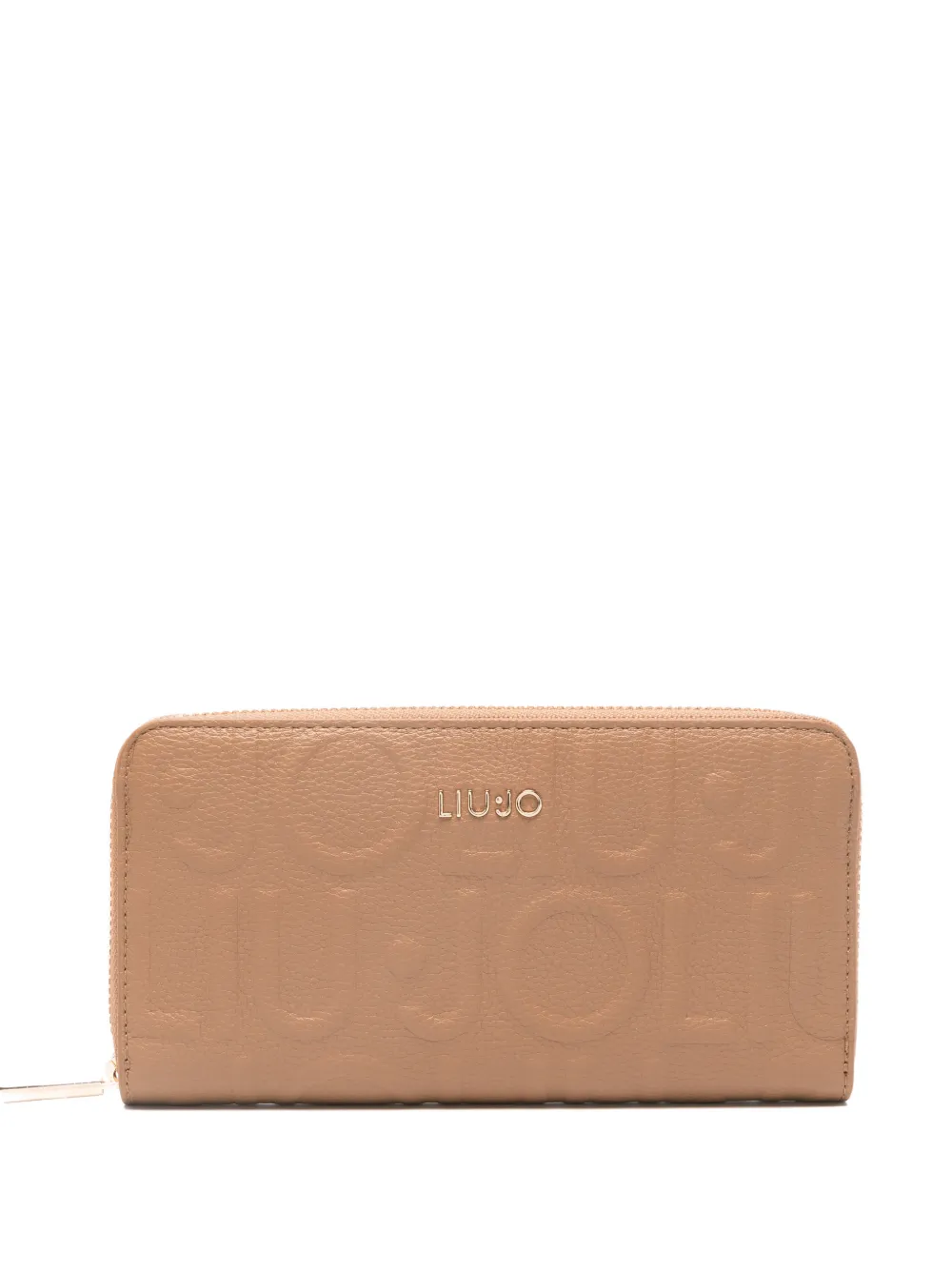 LIU JO embossed zip around wallet | Neutrals | Image 1