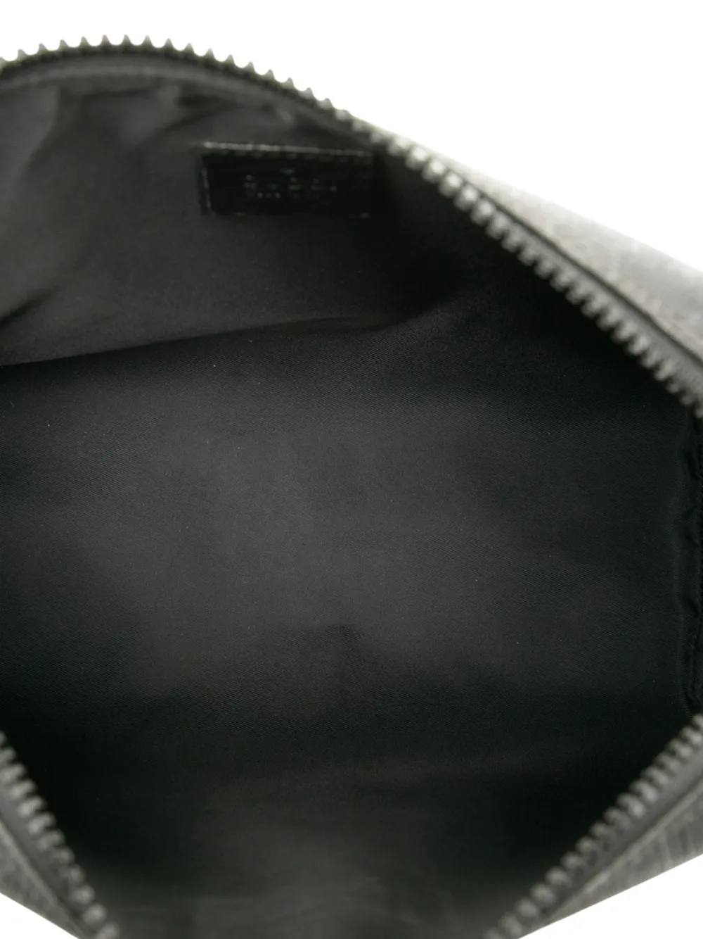 Pre-owned Gucci 2000-2015 Gg Supreme Pouch In Black