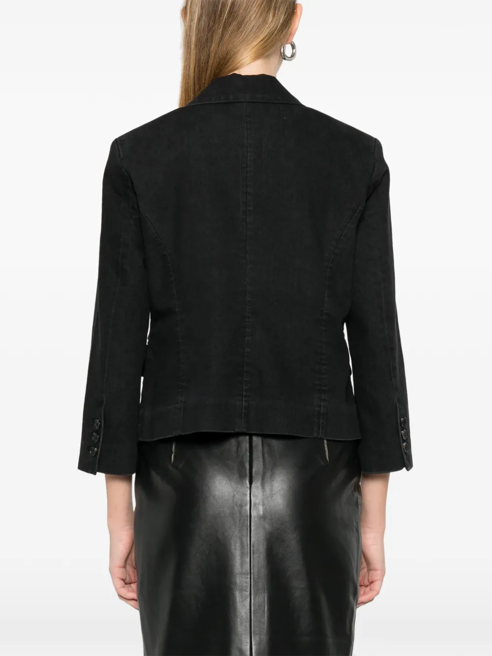 The Garment Merci Flap-pocket Jacket In Black
