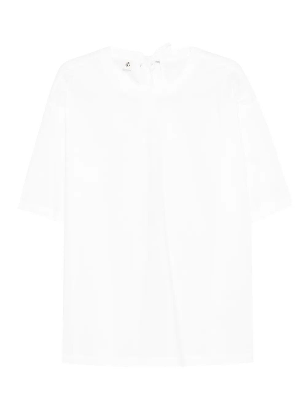 The Garment Cyprus tie-neck T-shirt - Bianco