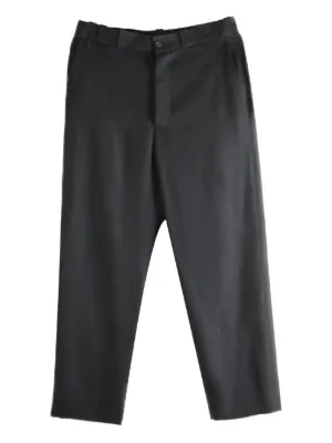 Yohji Yamamoto サルエルパンツ | ブラック | FARFETCH JP