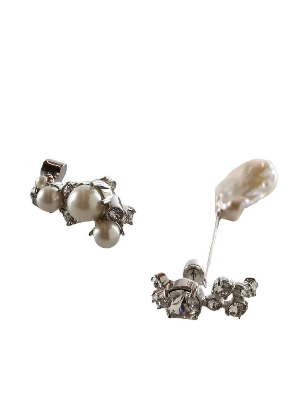 Givenchy embellishment earrings - Argento