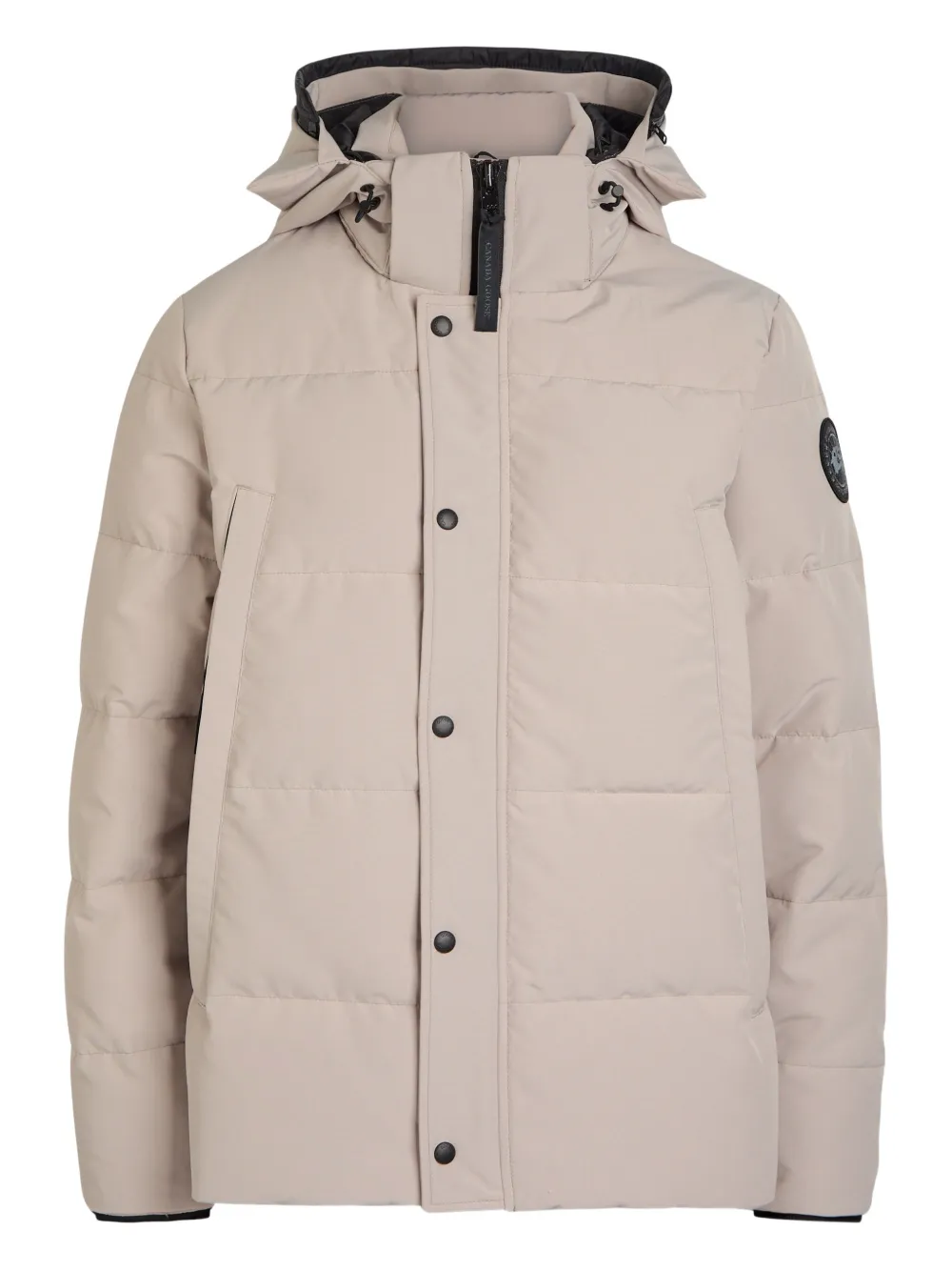 Canada Goose hooded padded jacket - Nude