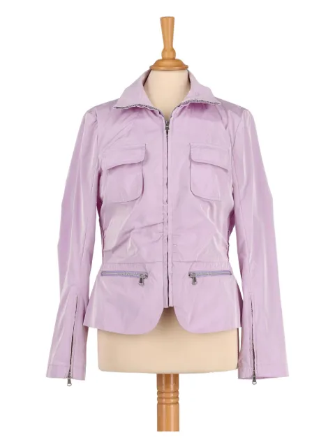 Vintage 지퍼 포켓 재킷