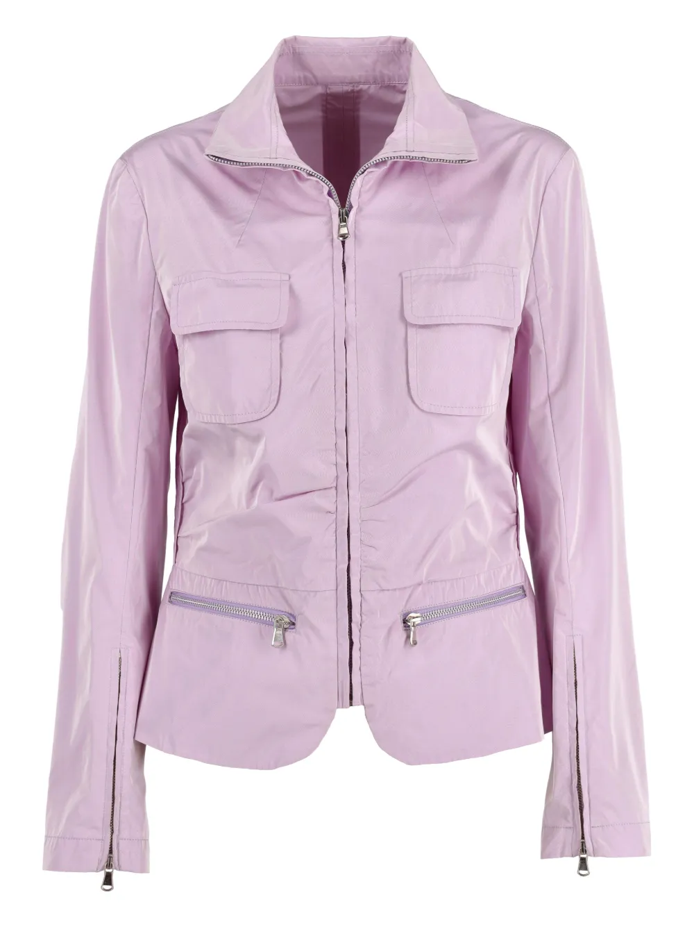 Vintage zip-pocket jacket - Viola