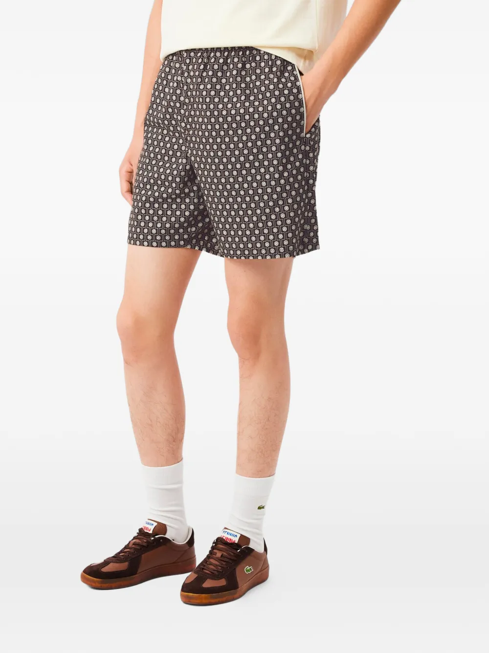 Lacoste patterned shorts | Deck Shorts | Image 2