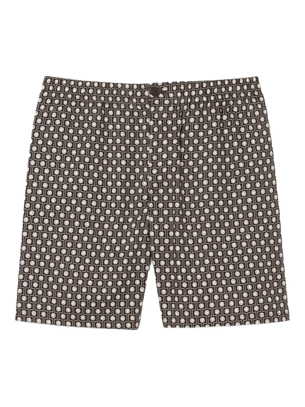 Lacoste patterned shorts | Brown | Image 1