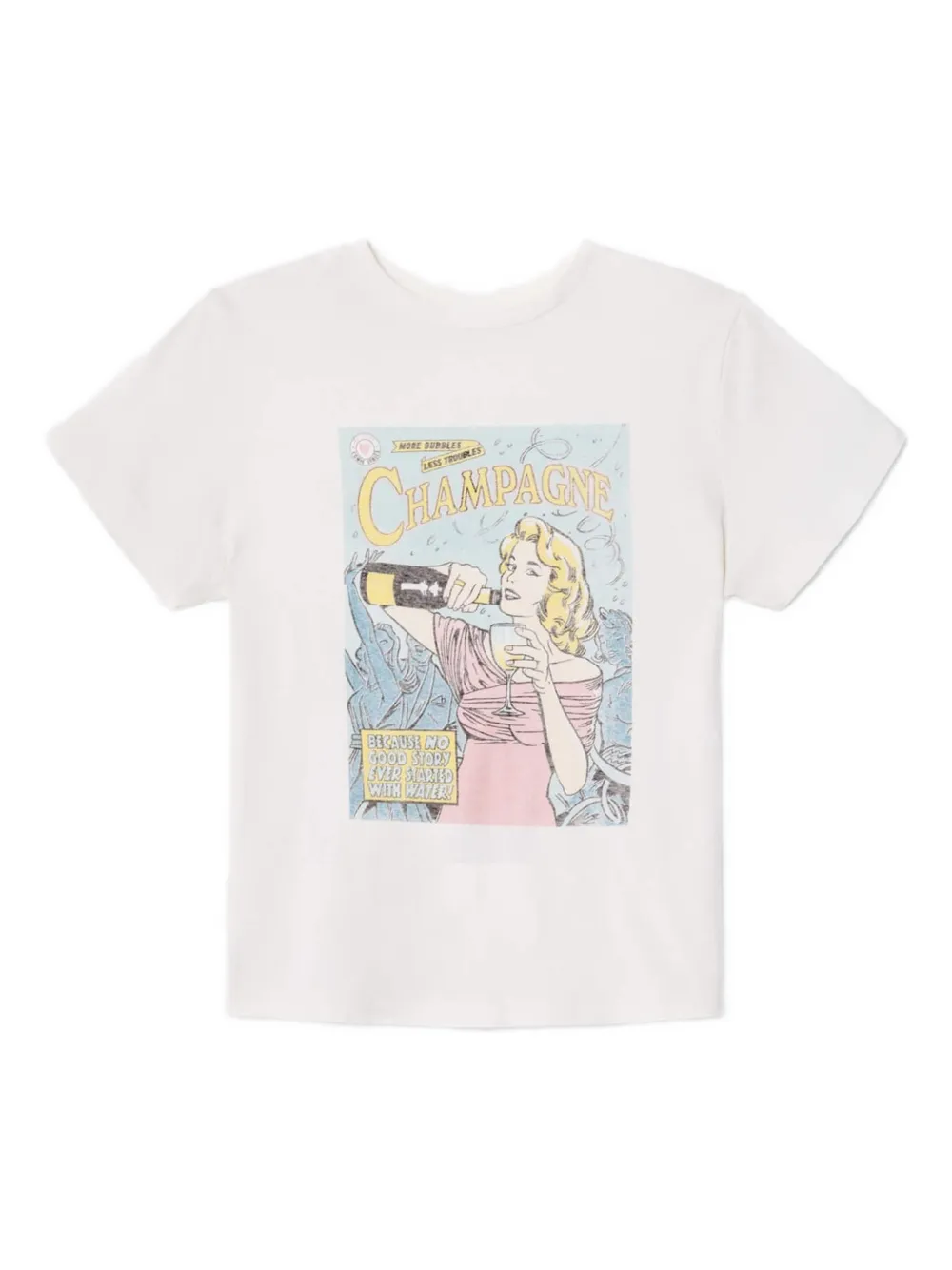 RE/DONE graphic-print T-shirt | White | Image 1