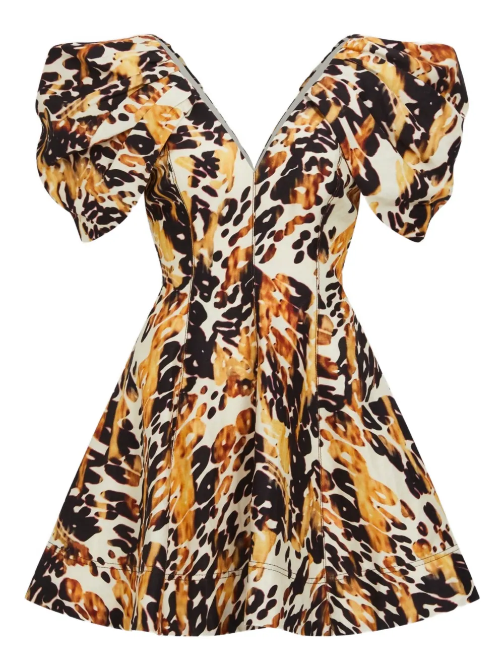 Aje Bisou mini dress - Neutrals