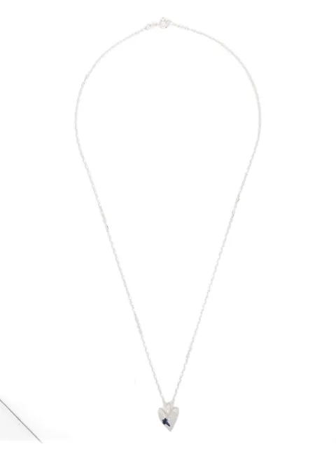 THE OUZE UNA heart necklace