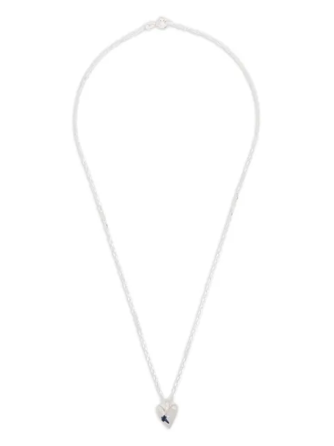 THE OUZE UNA heart necklace