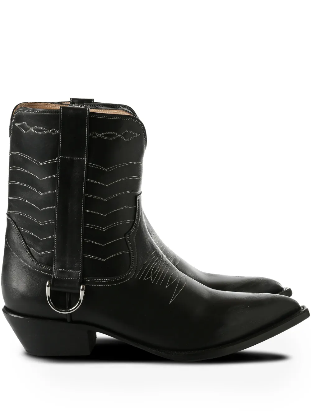Enfants Riches Déprimés chevron D-ring boots