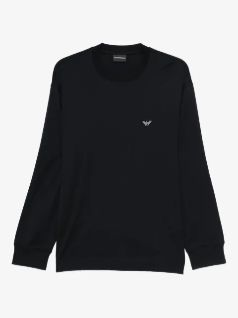 Emporio Armani sweat à patch logo