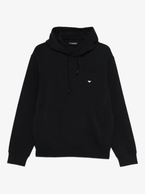 Emporio Armani hoodie con logo bordado