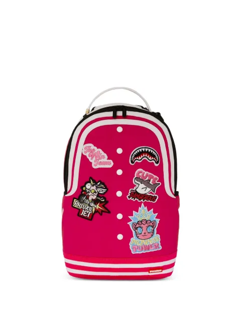 Sprayground  Varsity DLX  appliqué-details backpack