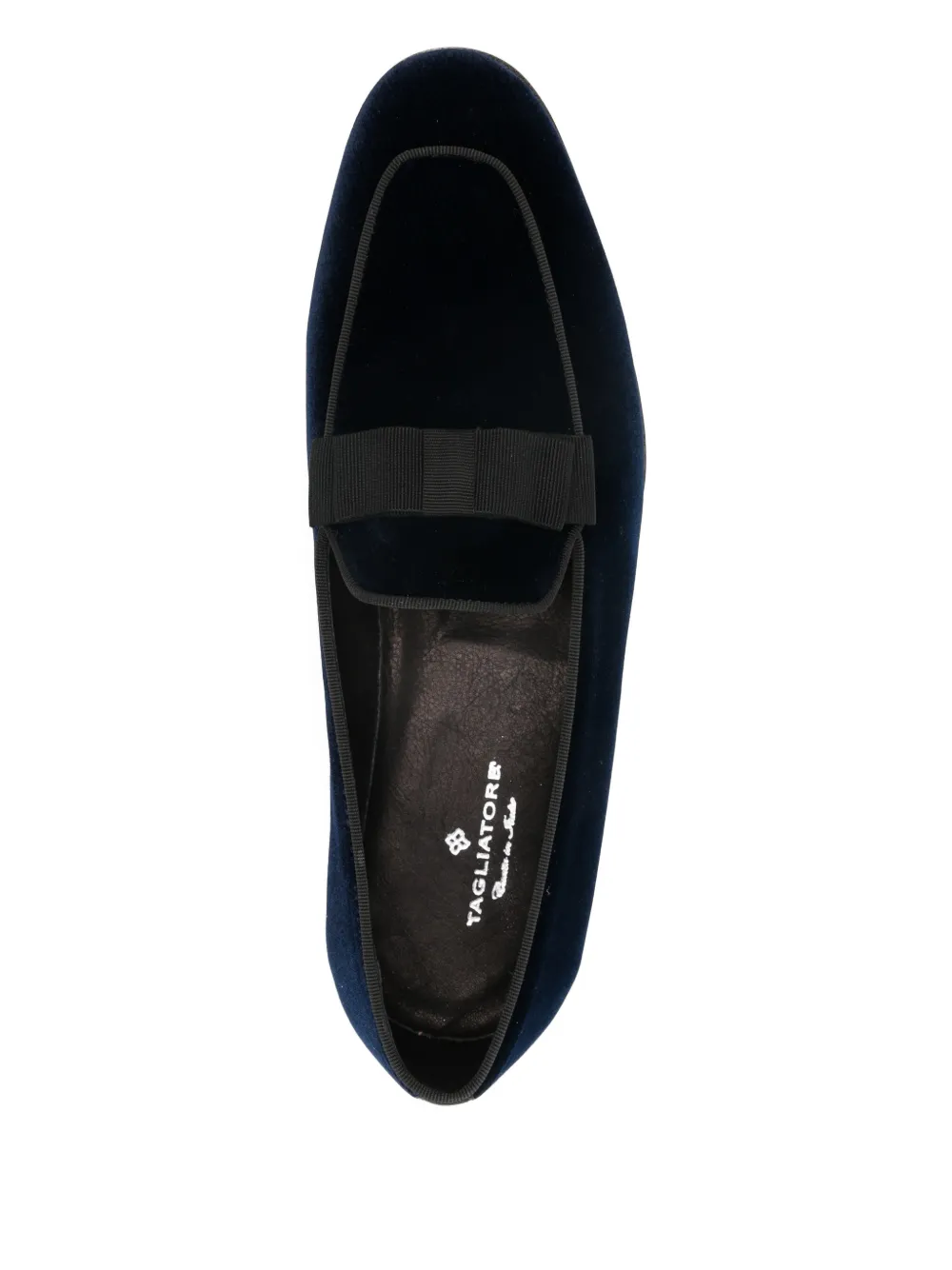 Tagliatore Fluwelen loafers Blauw