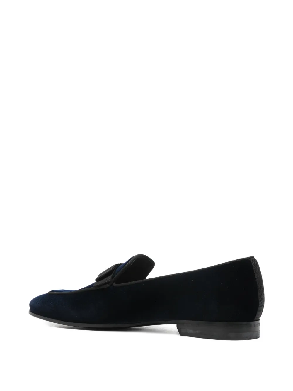 Tagliatore Fluwelen loafers Blauw