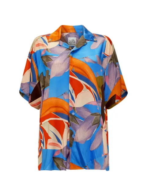 Donde Esteban Palenque Flores short-sleeve shirt