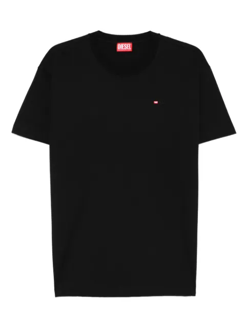 Diesel logo-embroidered T-shirt