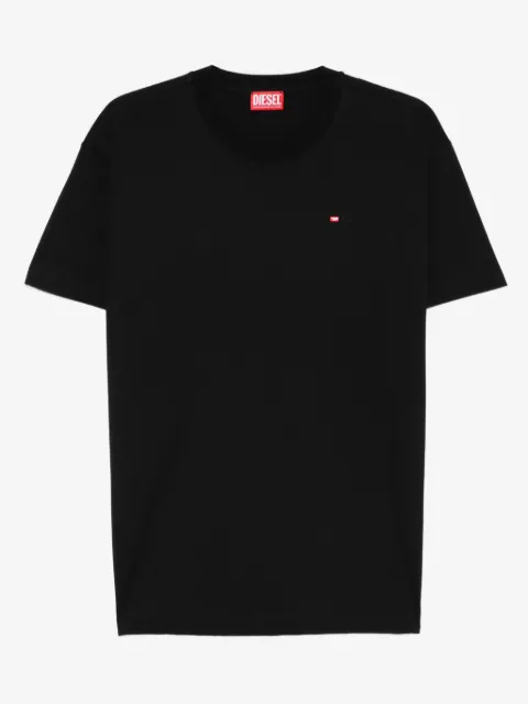Diesel logo-embroidered T-shirt
