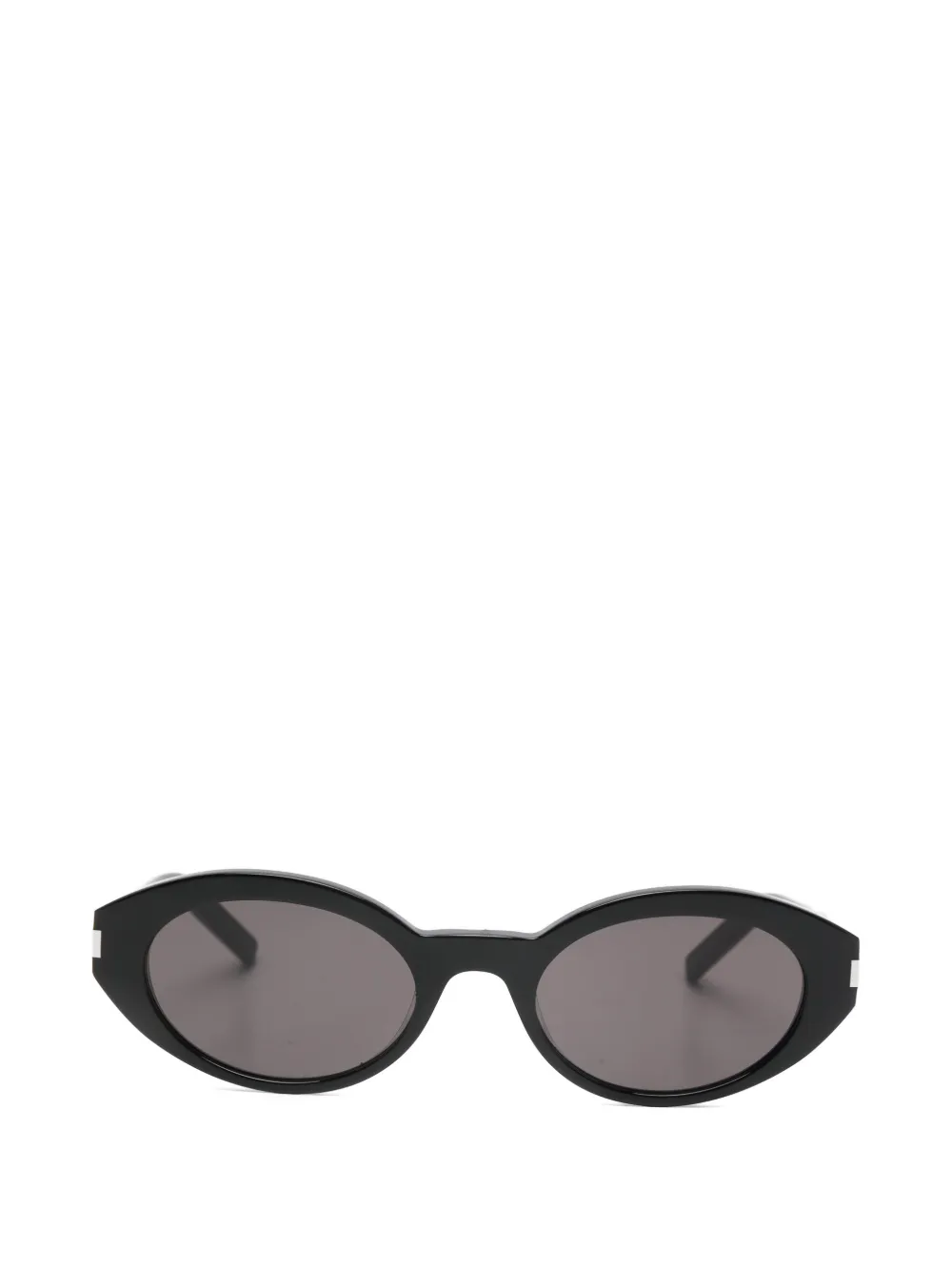 Saint Laurent Pre-Owned oval-frame sunglasses | Black | Image 1
