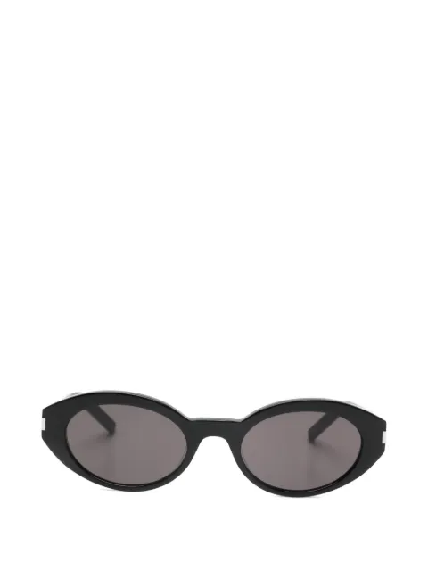 Saint Laurent Pre-Owned Sonnenbrille mit ovalem Gestell