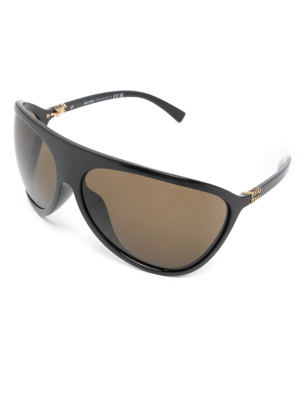 Miu Miu Pre-Owned Runway geometric-frame sunglasses | Image 2