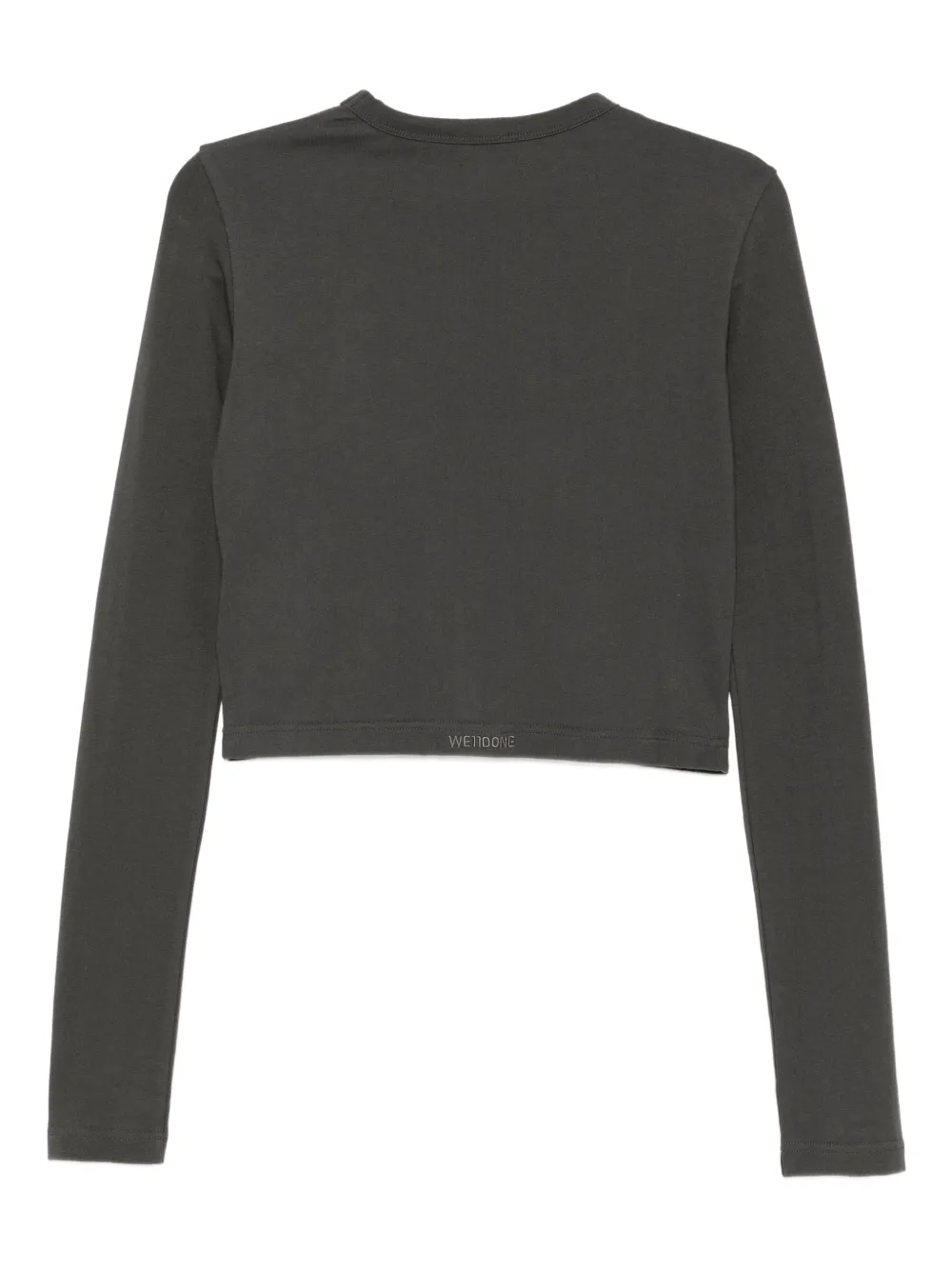 We11done cropped long-sleeves T-shirt | T-Shirts & Jersey Shirts | Image 2