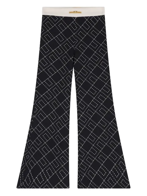 Elisabetta Franchi Kids pantalones con detalle del logo