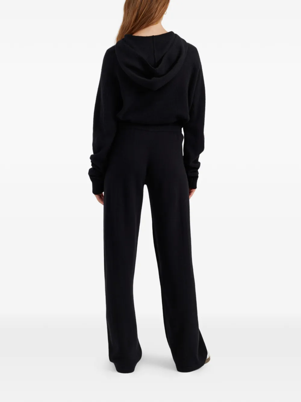 Chinti & Parker Elasticated-waistband Track Pants In Black