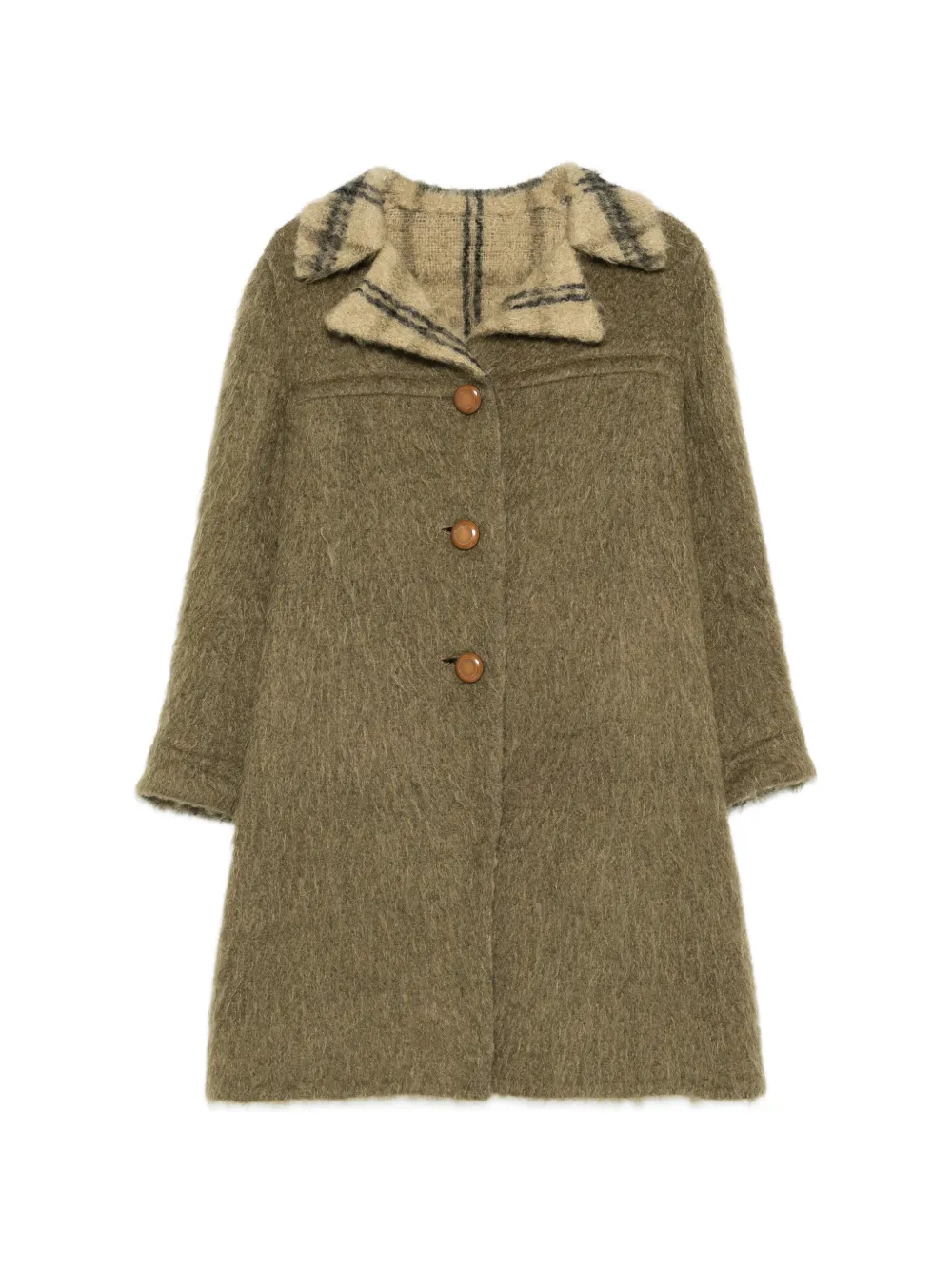 A.N.G.E.L.O. Vintage Cult Cappotto reversibile anni '60 - Verde