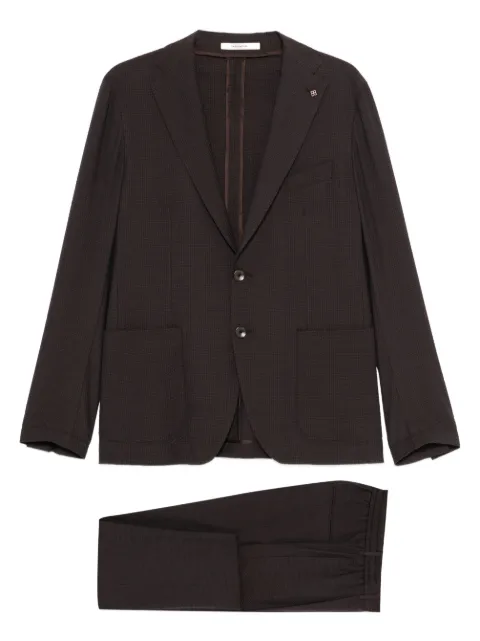 Tagliatore textured suit