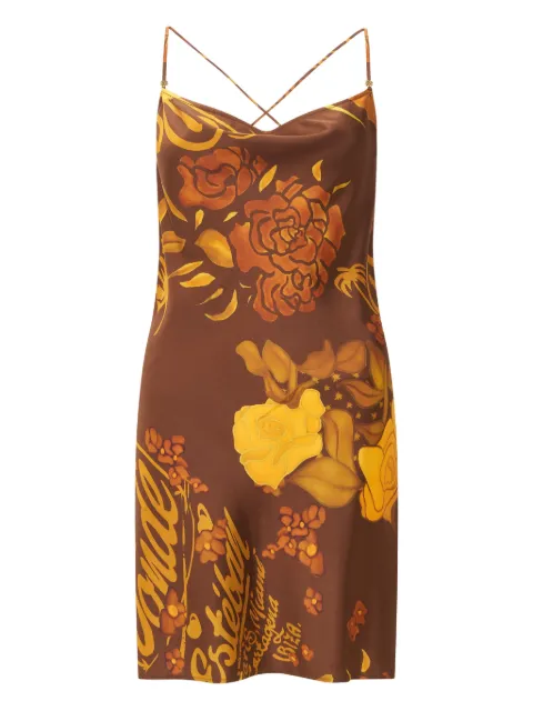 Donde Esteban Veranera floral-print mini dress