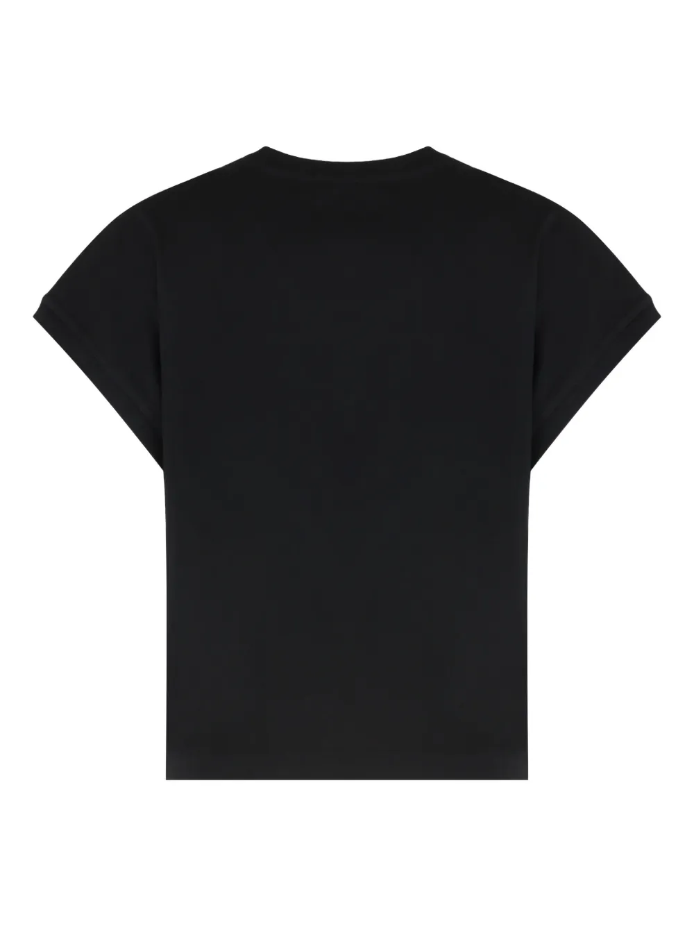 Agolde Cotton T-shirt In Black