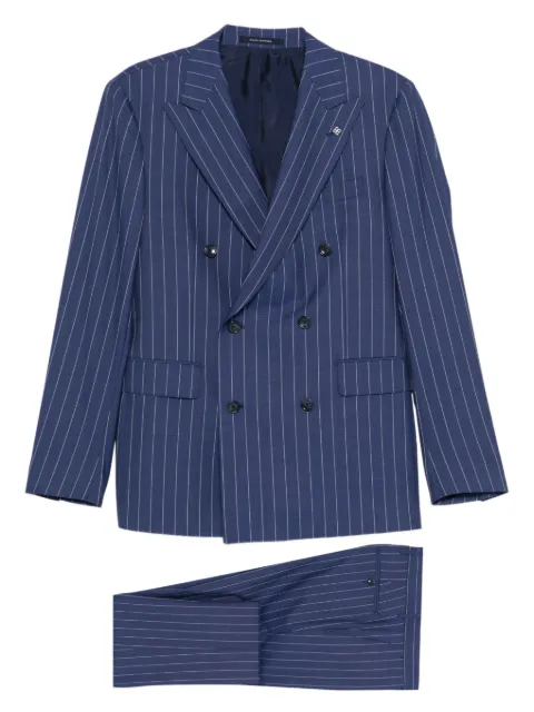 Tagliatore pinstripe double-breasted suit