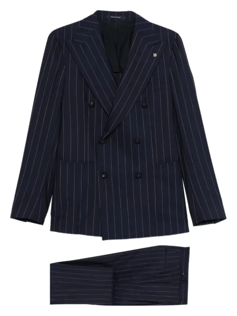 Tagliatore pinstripe double-breasted suit