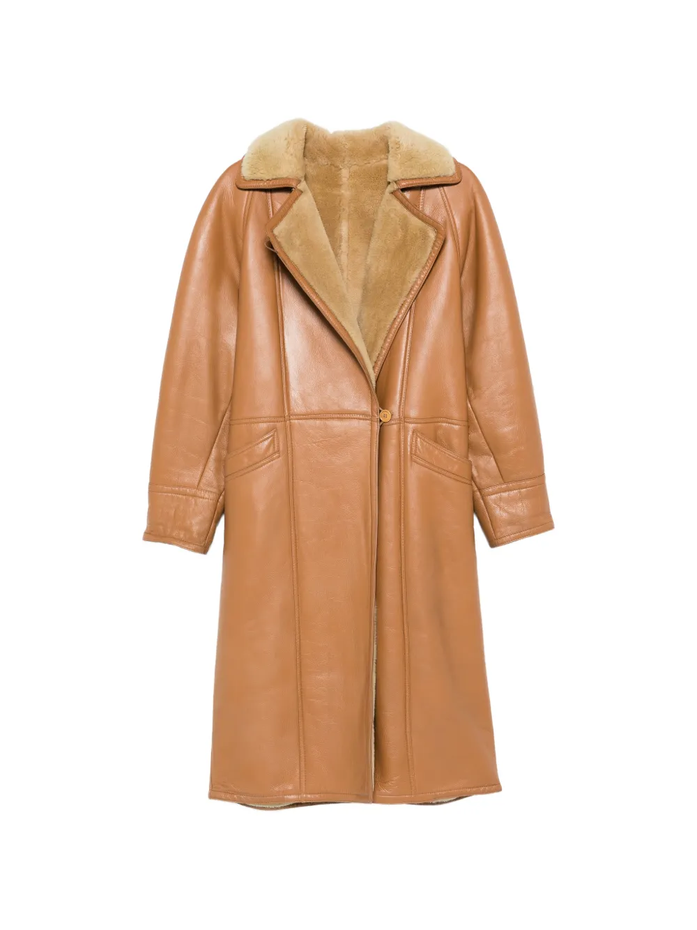 A.N.G.E.L.O. Vintage Cult Cappotto anni '80 - Marrone