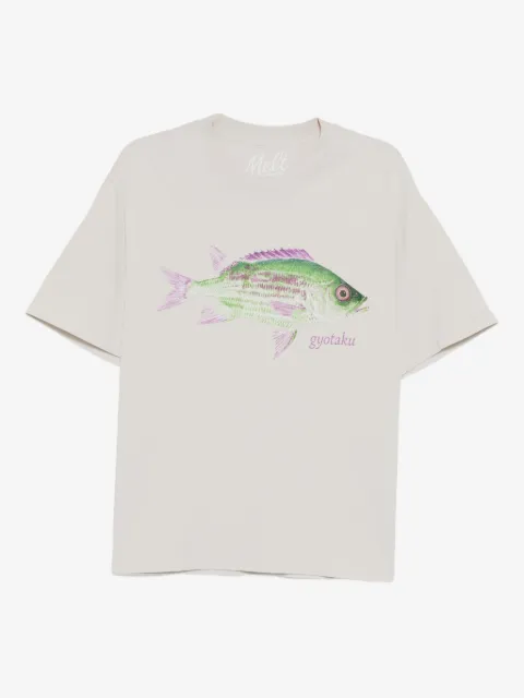 Melt cotton printed T-shirt