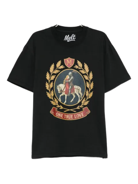 Melt cotton printed T-shirt