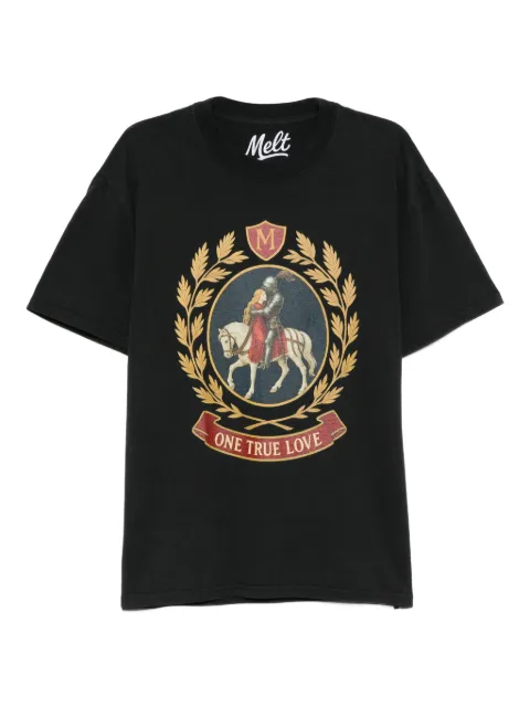 Melt cotton printed T-shirt