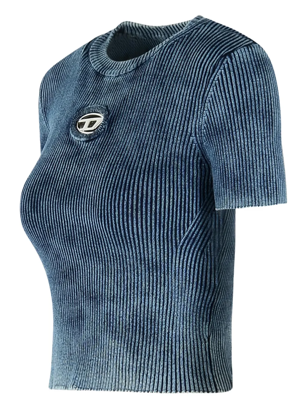 Diesel T-shirt M-anchor-a-ss In Cotton In Blue